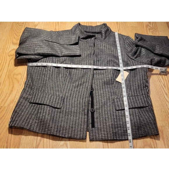 Coldwater Creek Women's Blazer Jacket Size: 20 109.95 Hounds Tooth - Picture 3 of 12
